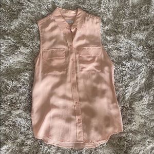 NWOT Equipment sleeveless blouse